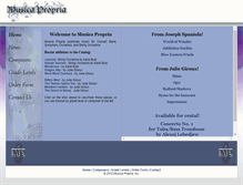 Tablet Screenshot of musicapropria.com
